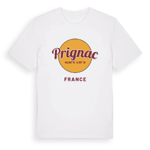 Prignac cirkel t-shirt – ekologisk bomull t-shirt från Pinshirt
