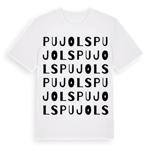 Pujols ordlek t-shirt – ekologisk bomull t-shirt från Pinshirt