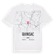 Quinsac karta t-shirt