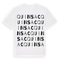 Quinsac ordlek t-shirt