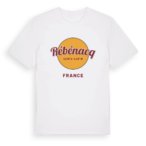 Rébénacq cirkel t-shirt – ekologisk bomull t-shirt från Pinshirt