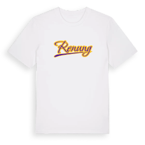 Renung baseball t-shirt – ekologisk bomull t-shirt från Pinshirt