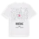 Ribérac karta t-shirt