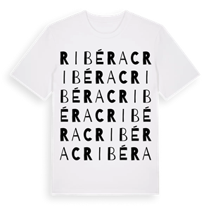 Ribérac ordlek t-shirt – ekologisk bomull t-shirt från Pinshirt
