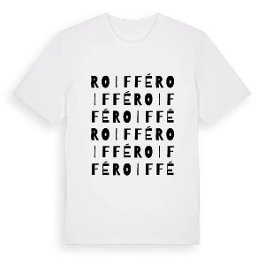 Roiffé ordlek t-shirt – ekologisk bomull t-shirt från Pinshirt
