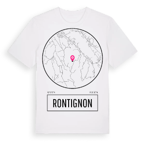 Rontignon t-shirt – ekologisk bomull t-shirt från Pinshirt