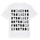 Roquefort ordlek t-shirt