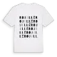 Rouillé ordlek t-shirt