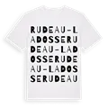 Rudeau-Ladosse ordlek t-shirt
