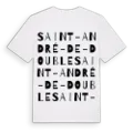 Saint-André-de-Double ordlek t-shirt