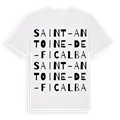 Saint-Antoine-de-Ficalba ordlek t-shirt