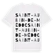 Saint-Aubin-de-Médoc ordlek t-shirt