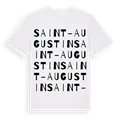 Saint-Augustin ordlek t-shirt