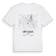 Saint-Aulaire karta t-shirt