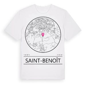 Saint-Benoît t-shirt – ekologisk bomull t-shirt från Pinshirt