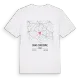 Saint-Christophe karta t-shirt