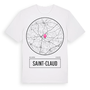 Saint-Claud t-shirt – ekologisk bomull t-shirt från Pinshirt