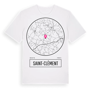 Saint-Clément t-shirt – ekologisk bomull t-shirt från Pinshirt