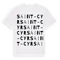 Saint-Cyr ordlek t-shirt