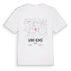 Saint-Domet karta t-shirt