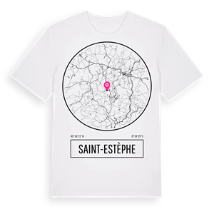 Saint-Estèphe t-shirt – ekologisk bomull t-shirt från Pinshirt