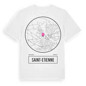 Saint-Etienne t-shirt – ekologisk bomull t-shirt från Pinshirt