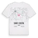 Saint-Eugène karta t-shirt