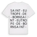 Saint-Eutrope-de-Born ordlek t-shirt