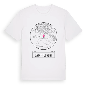 Saint-Florent t-shirt – ekologisk bomull t-shirt från Pinshirt