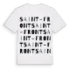 Saint-Front ordlek t-shirt