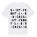 Saint-Front-la-Rivière ordlek t-shirt