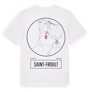 Saint-Froult t-shirt – ekologisk bomull t-shirt från Pinshirt