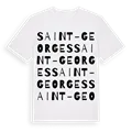 Saint-Georges ordlek t-shirt