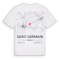 Saint-Germain karta t-shirt