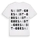 Saint-Gor ordlek t-shirt