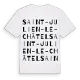 Saint-Julien-le-Châtel ordlek t-shirt
