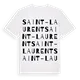 Saint-Laurent ordlek t-shirt