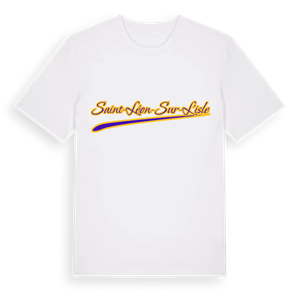Saint-Léon-sur-l'Isle baseball t-shirt – ekologisk bomull t-shirt från Pinshirt