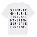 Saint-Léon-sur-l'Isle ordlek t-shirt