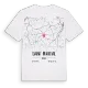 Saint-Martial karta t-shirt