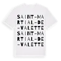 Saint-Martial-de-Valette ordlek t-shirt