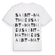 Saint-Mathieu ordlek t-shirt