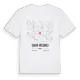 Saint-Médard karta t-shirt