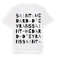 Saint-Médard-d'Eyrans ordlek t-shirt