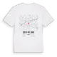 Saint-Mexant karta t-shirt