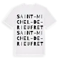 Saint-Michel-de-Rieufret ordlek t-shirt