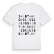 Saint-Michel-Escalus ordlek t-shirt