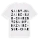 Saint-Nazaire-sur-Charente ordlek t-shirt