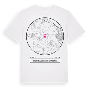 Saint-Nazaire-sur-Charente t-shirt – ekologisk bomull t-shirt från Pinshirt