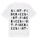 Saint-Pancrace ordlek t-shirt